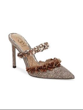 Sam Edelman Athena 120MM Embellished Mules